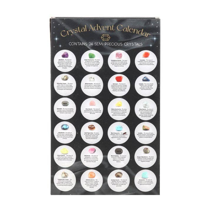 24 - Day Crystal Advent Calendar from Hilltribe Ontario