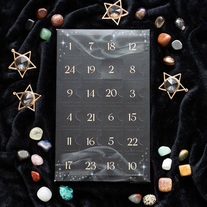 24 - Day Crystal Advent Calendar from Hilltribe Ontario