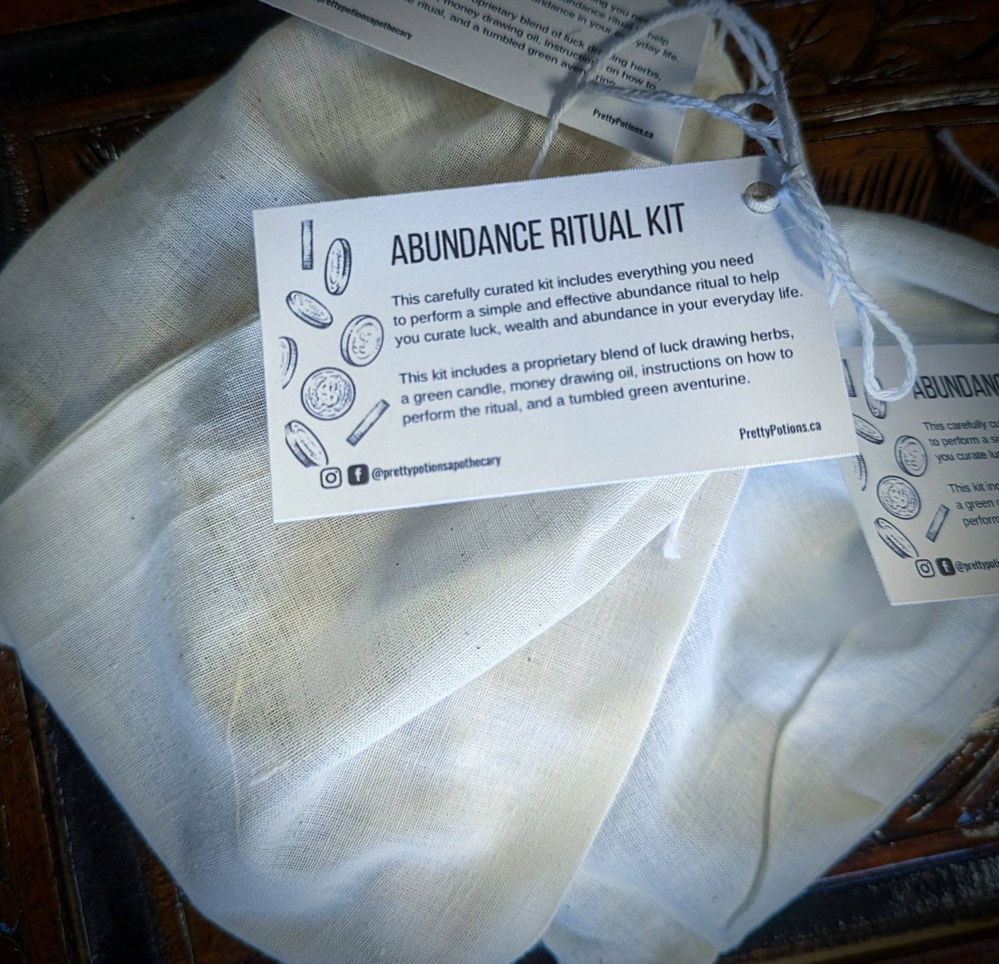 Abundance Ritual Kit from Hilltribe Ontario