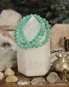 Amazonite AA Gemstone Power Bracelet 8mm from Hilltribe Ontario