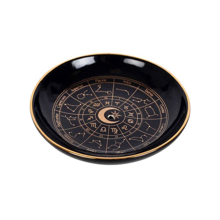 Astrology Wheel Incense Holder from Hilltribe Ontario