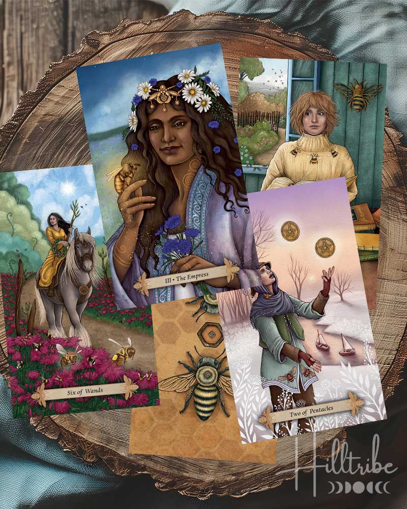 Bee Tarot from Hilltribe Ontario