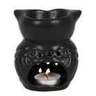 Black Owl Oil Burner + Wax Warmer from Hilltribe Ontario