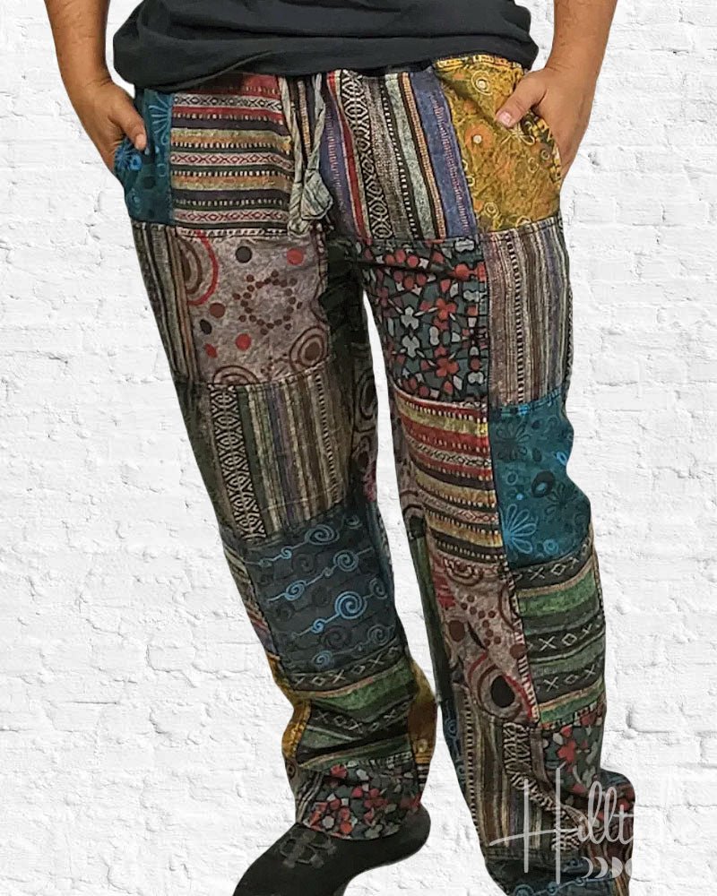 Black Patch Funko Pants from Hilltribe Ontario