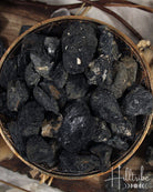 Black Tourmaline Rough Chips from Hilltribe Ontario