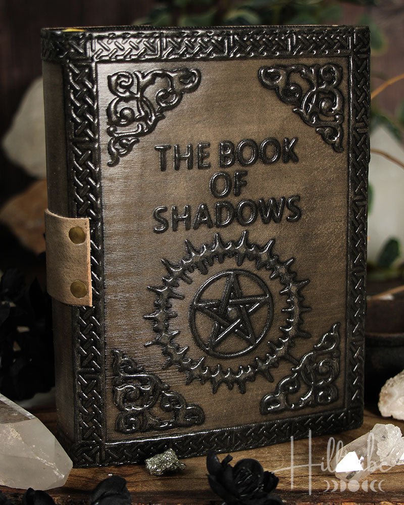 Book of Shadows Leather Journal from Hilltribe Ontario