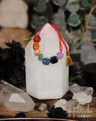 Chakra Tumbled Crystal Bracelet from Hilltribe Ontario