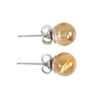 Citrine Semi Precious Crystal Earrings from Hilltribe Ontario