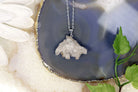 Clear Quartz Cluster Pendant from Hilltribe Ontario