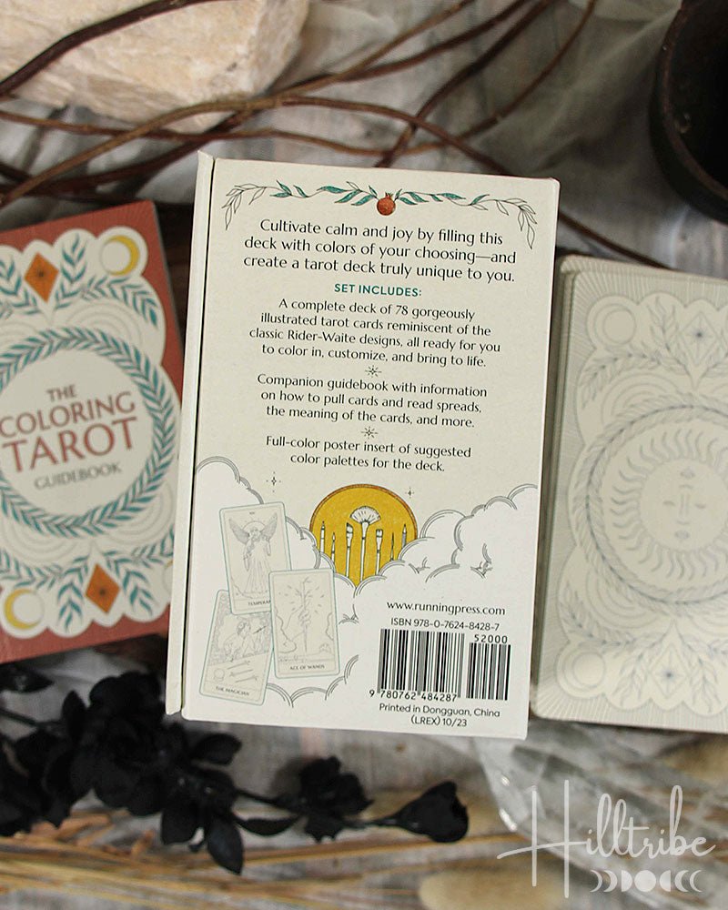 Coloring Tarot from Hilltribe Ontario