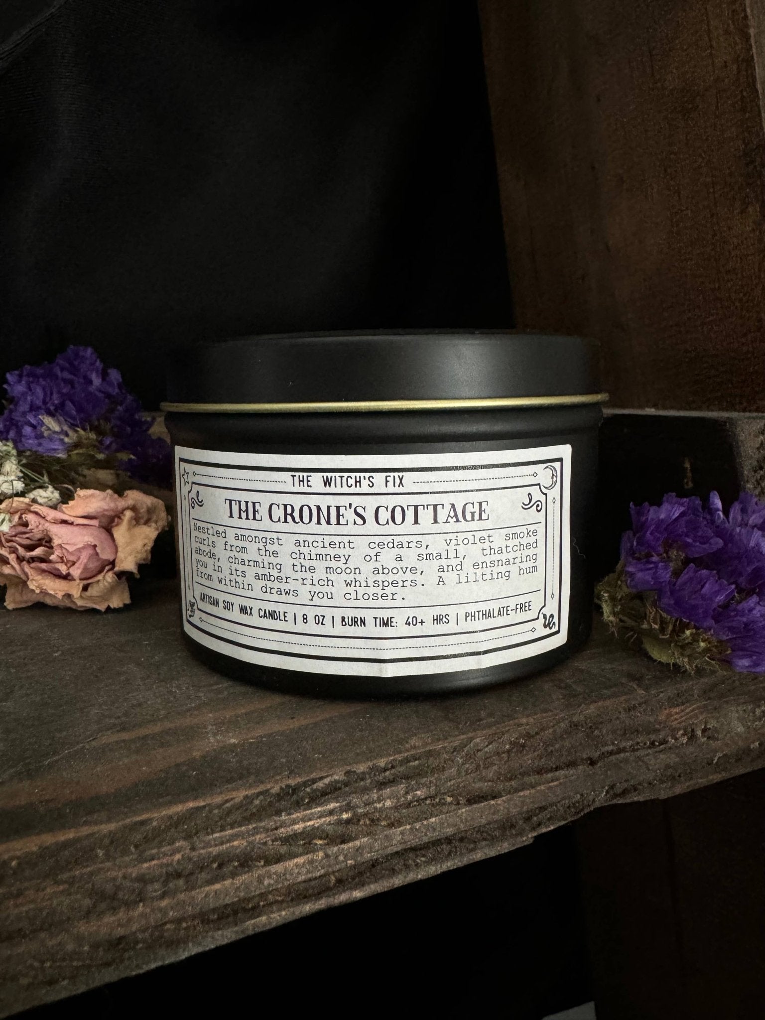 Crones Cottage Candle from Hilltribe Ontario