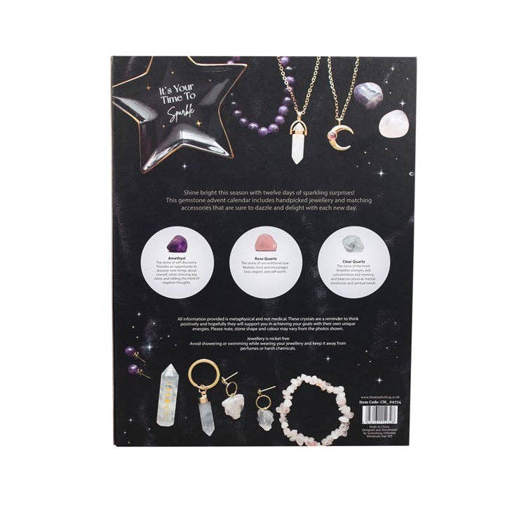 Crystal Jewellery Advent Calendar from Hilltribe Ontario