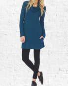 Deep Teal Sophia Tunic from Hilltribe Ontario