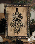 Dream Catcher Leather Journal from Hilltribe Ontario