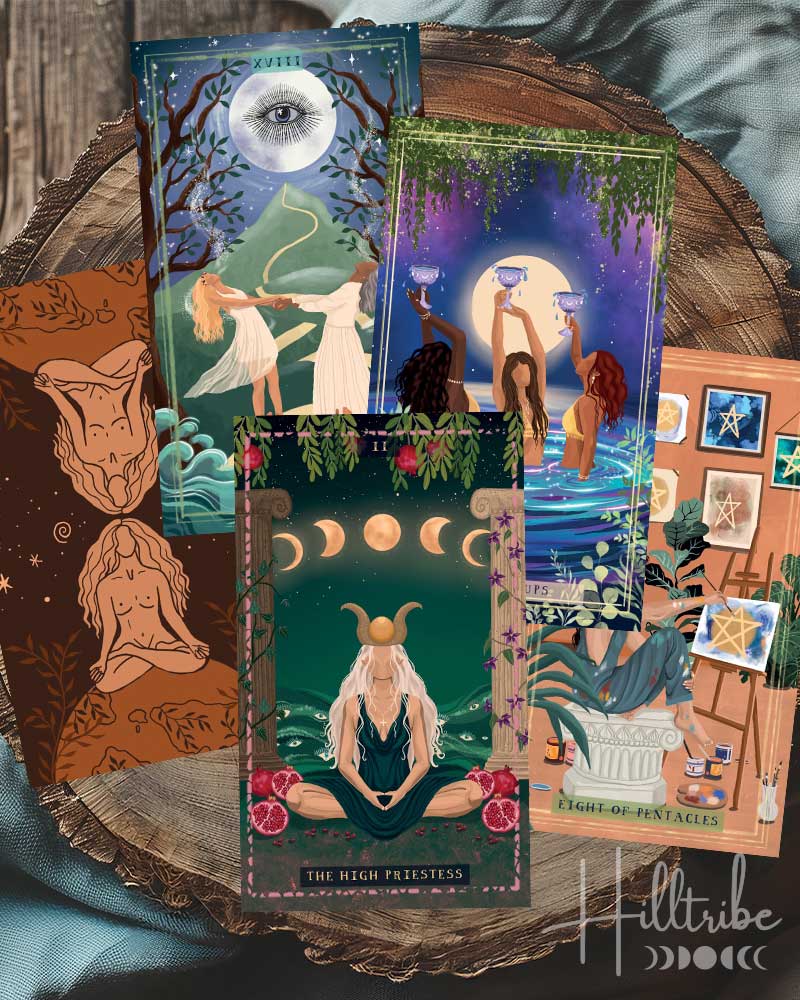 Earth Woman Tarot Deck from Hilltribe Ontario