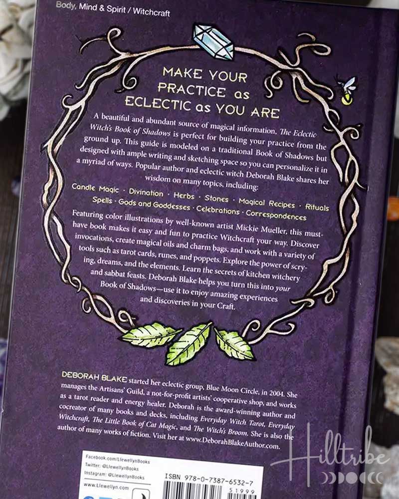 Eclectic Witch's Book of Shadows from Hilltribe Ontario