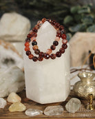 Fire Quartz Gemstone Power Bracelet 8mm from Hilltribe Ontario