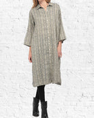 Gold Lines Katerina Tunic from Hilltribe Ontario