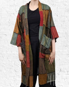 Green Patchouli Kimono from Hilltribe Ontario