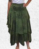 Green Shasta Skirt from Hilltribe Ontario