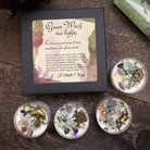 Green Witch Tea Light Candle Set from Hilltribe Ontario