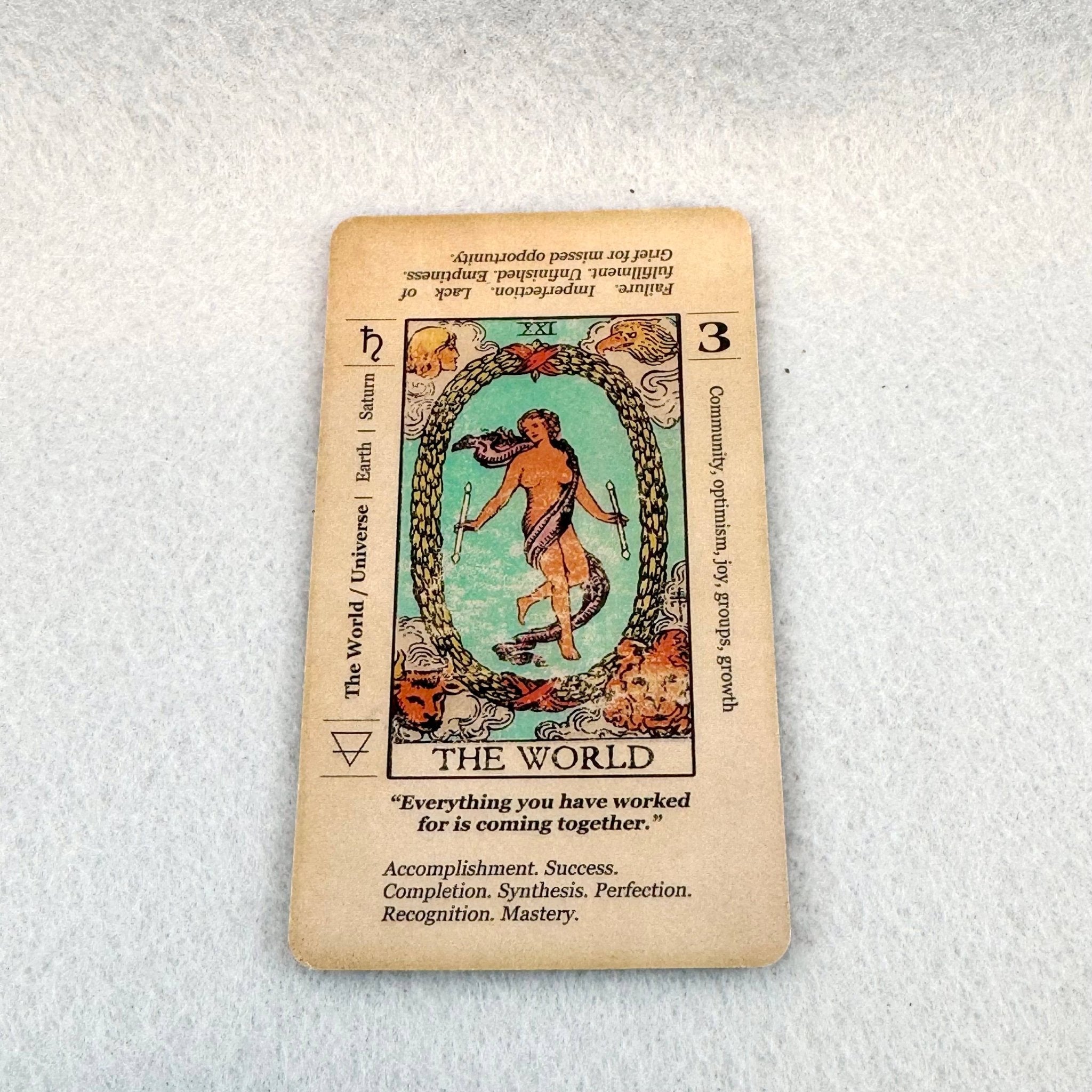 Learning Tarot Deck from Hilltribe Ontario