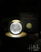 Lunar Abundance Mini Moon Lamp from Hilltribe Ontario