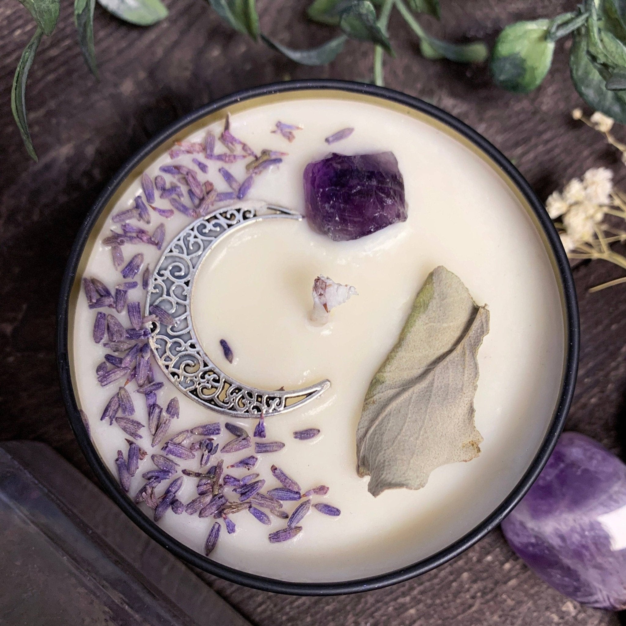 Moon Child Intention Candle from Hilltribe Ontario