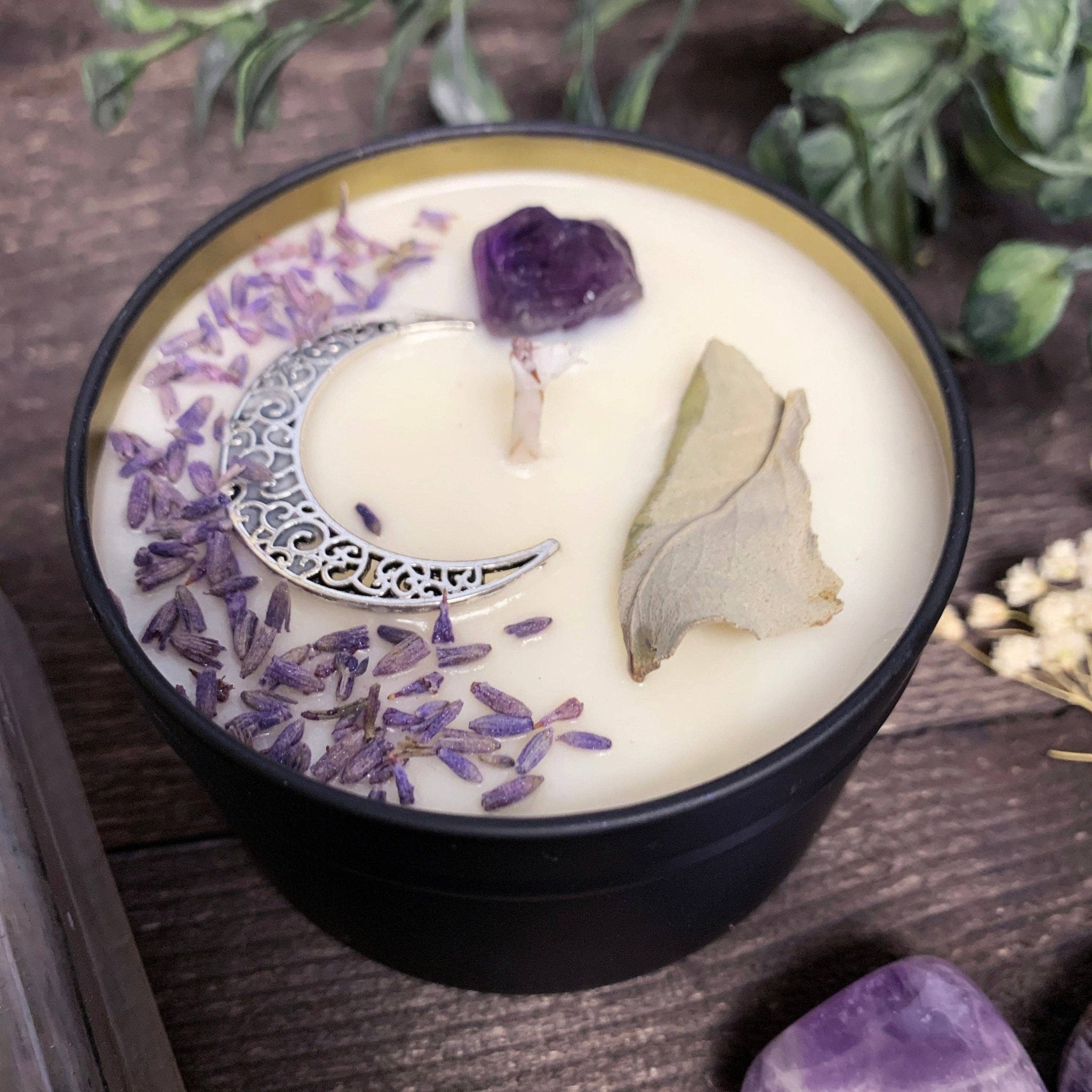 Moon Child Intention Candle from Hilltribe Ontario