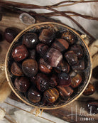 Multi - Colour Tiger Eye Tumbled from Hilltribe Ontario