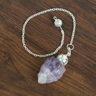 Natural Amethyst Pendulum from Hilltribe Ontario