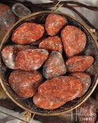 Orange Calcite Tumbled - Brazil from Hilltribe Ontario