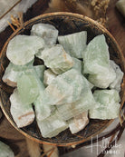 Pistachio Calcite Raw from Hilltribe Ontario