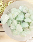 Prehnite Tumbled from Hilltribe Ontario