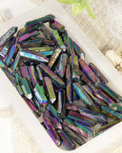 Rainbow Aura Quartz Point from Hilltribe Ontario