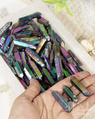 Rainbow Aura Quartz Point from Hilltribe Ontario