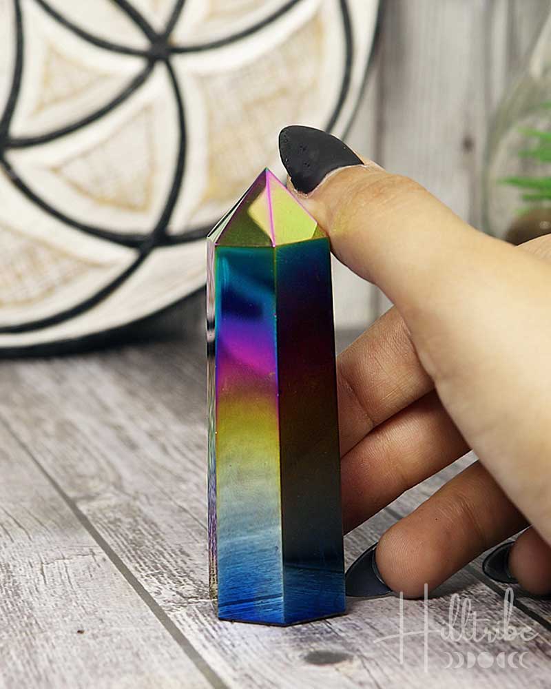 Rainbow Aura Tower from Hilltribe Ontario