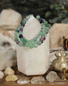 Rainbow Fluorite Power Bracelet 8mm from Hilltribe Ontario