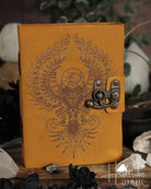 Rising Phoenix Embossed Leather Journal from Hilltribe Ontario