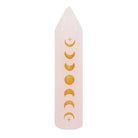 Rose Quartz Moon Phase Crystal Point from Hilltribe Ontario