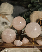 Rose Quartz Sphere 19cm from Hilltribe Ontario