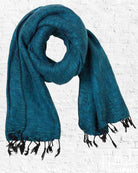 Shanti Shawl Teal from Hilltribe Ontario