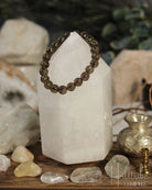 Smokey Quartz Gemstone Power Bracelet 8mm from Hilltribe Ontario