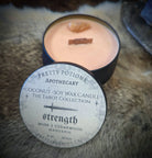 STRENGTH Tarot Candle from Hilltribe Ontario