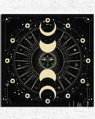 Sun + Moon Celestial Tarot/Oracle Cloth from Hilltribe Ontario