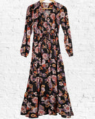 Sunflower Rayon Willow Dress from Hilltribe Ontario