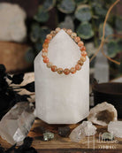 Sunstone Gemstone Power Bracelet 8mm from Hilltribe Ontario