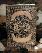 Wolf Embossed Leather Journal from Hilltribe Ontario