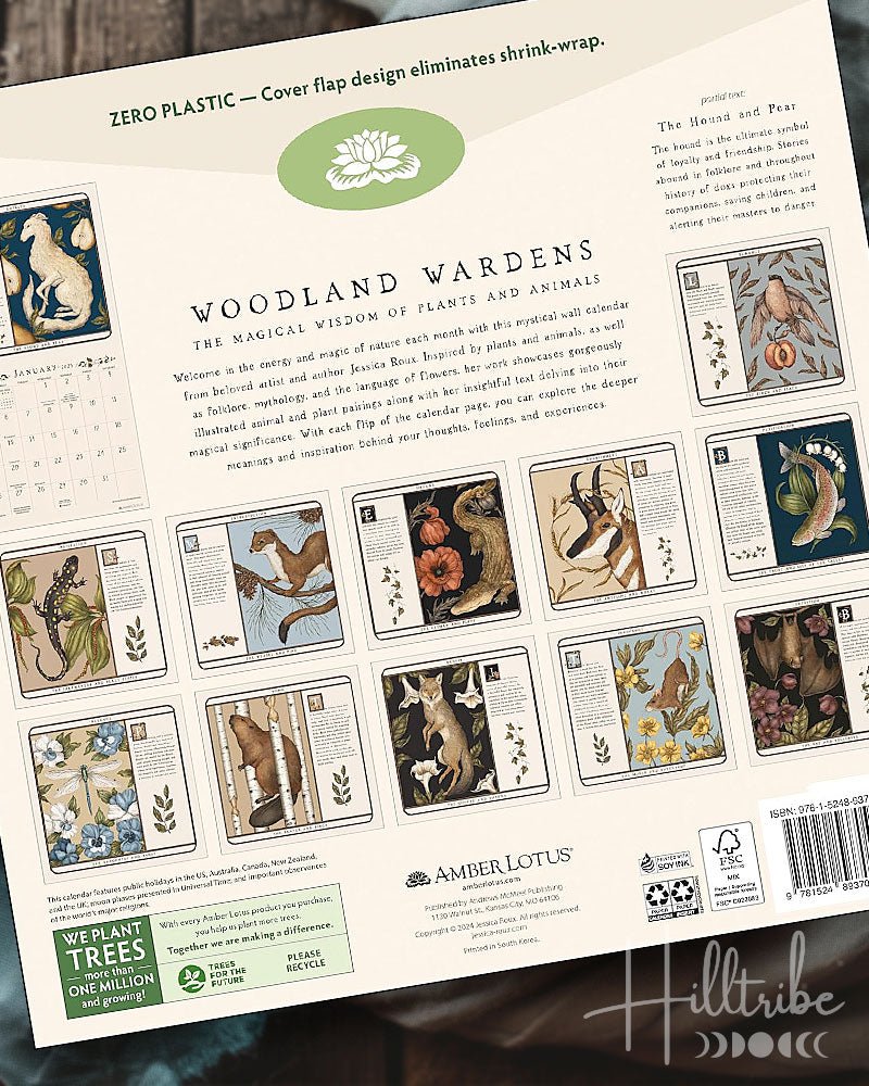 Woodland Wardens 2025 Wall Calendar from Hilltribe Ontario