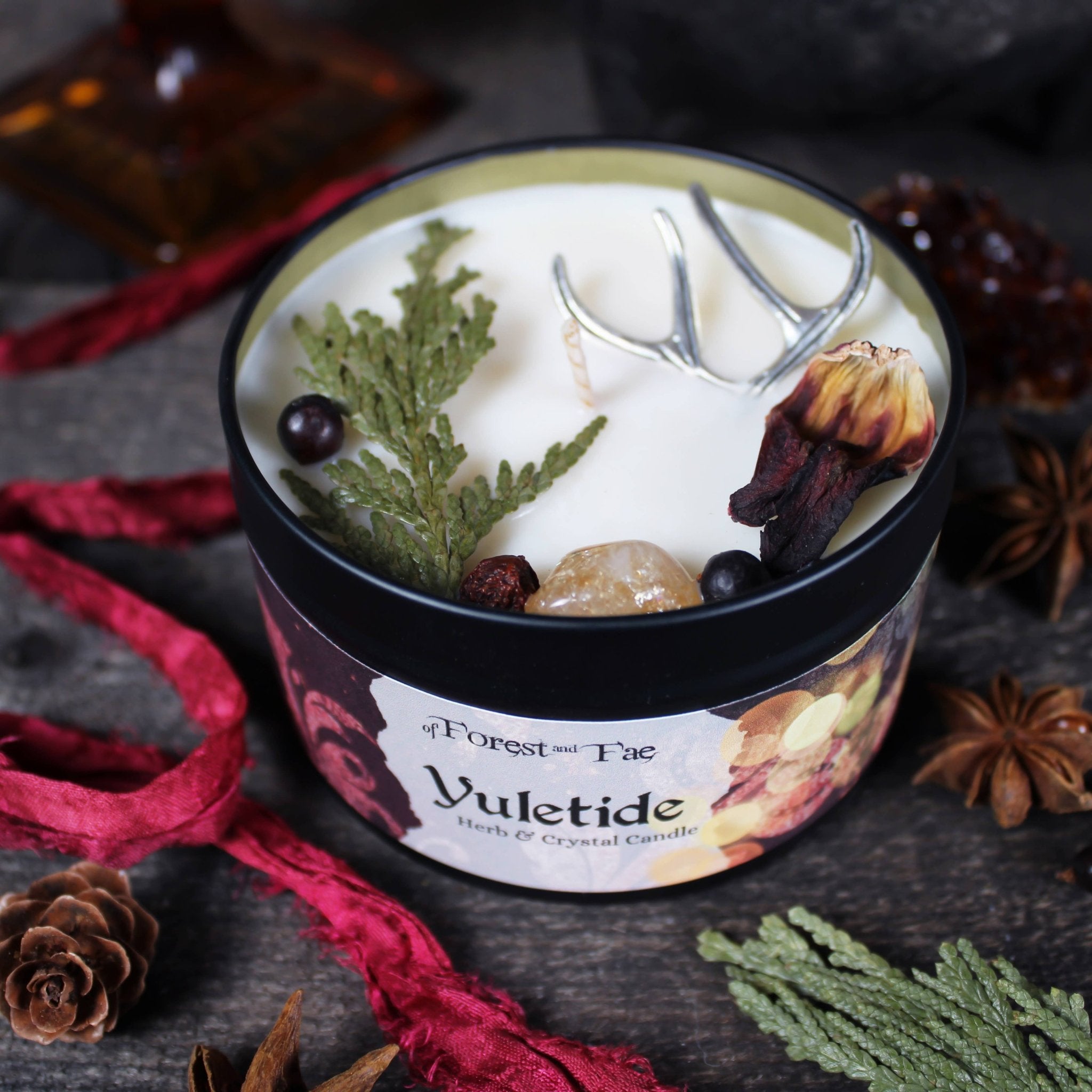 Yuletide Candle from Hilltribe Ontario